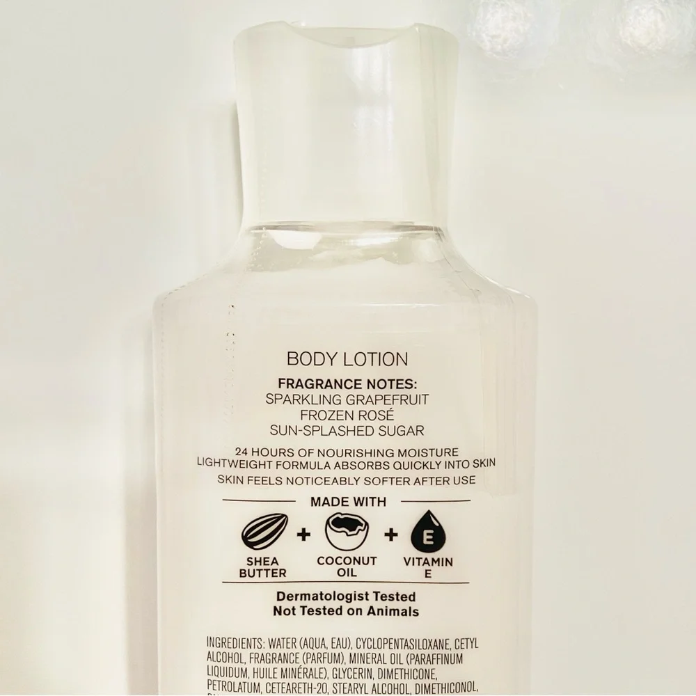Bath & Body Works Grapefruit Frosé Shower Gel and Lotion